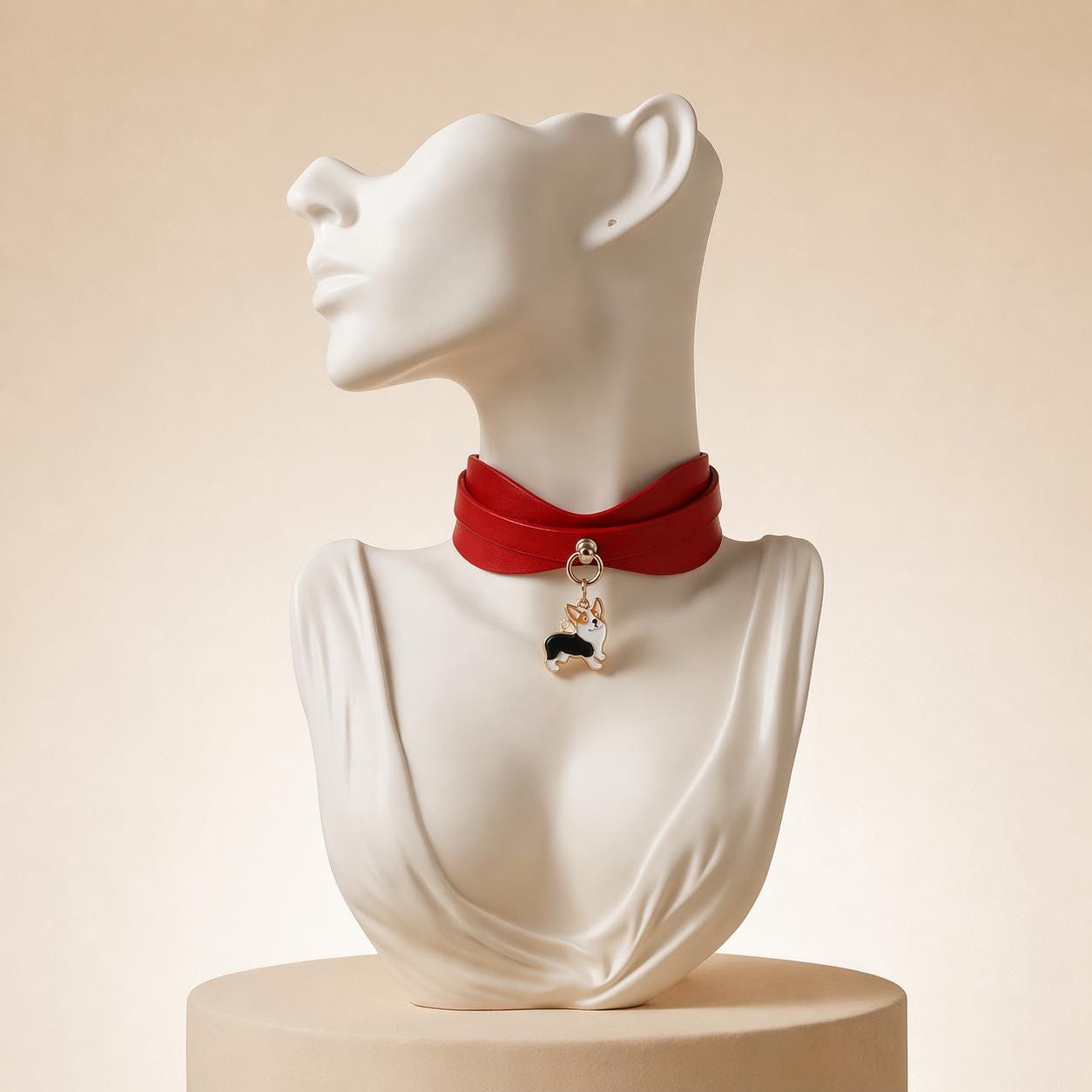 Leather human collar, Leather collar set, Collar leash set, Leather choker, Sub collar, Bondage restraint, Day collar, Leather collar choker