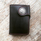 THE GALWAY: Vertical Snap Wallet - Dia De Los Muertos