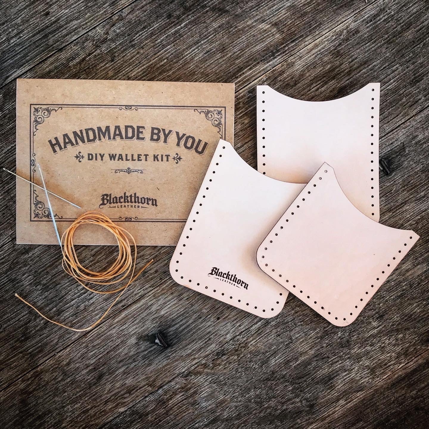 ROVER II DIY LEATHERCRAFT KIT: Make Your Own Minimalist Credit Card Wallet