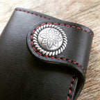 THE GALWAY: Vertical Snap Wallet - Dia De Los Muertos