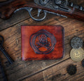 Jolly Roger Bi-Fold Wallet - Minimalist Slim Style