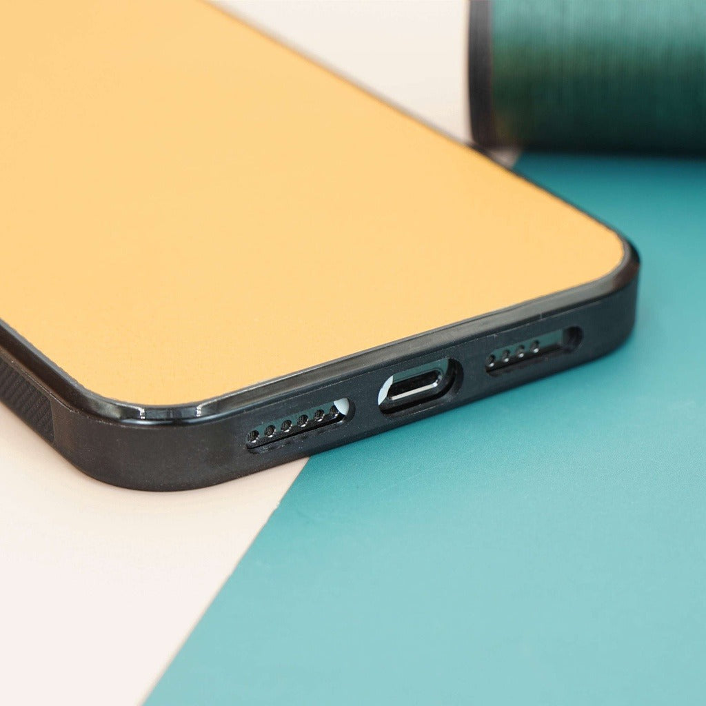 Epsom leather IPhone case for Iphone