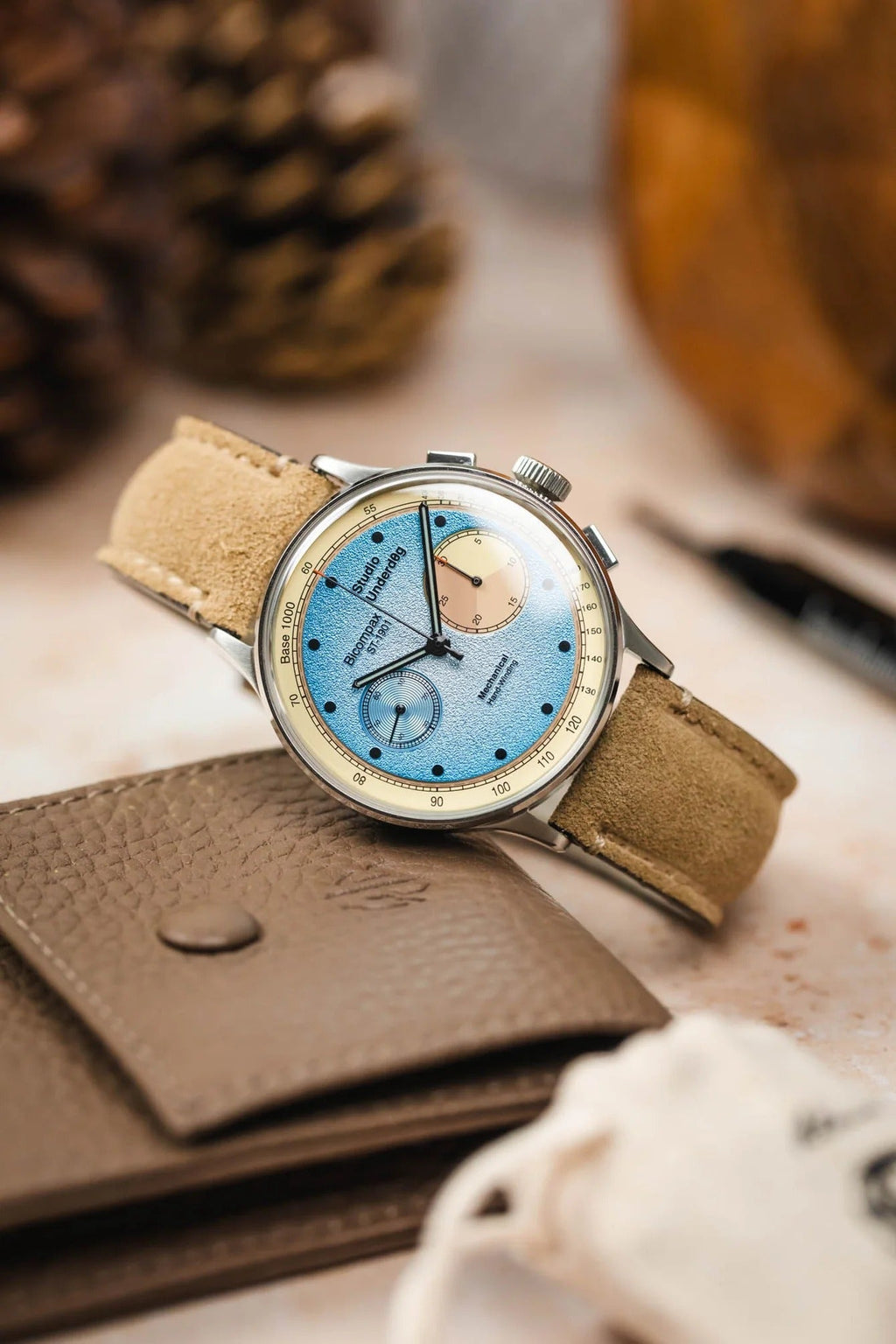 Morellato SCHUMANN Suede Watch Strap - BEIGE