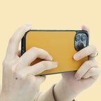 Epsom leather IPhone case for Iphone