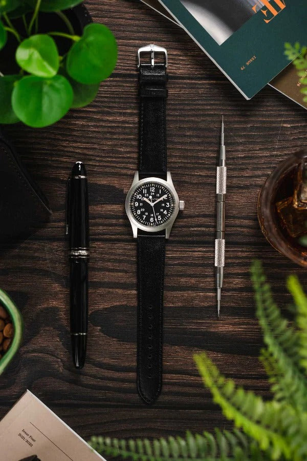 Hirsch OSIRIS Quick-Release Calf Leather Watch Strap