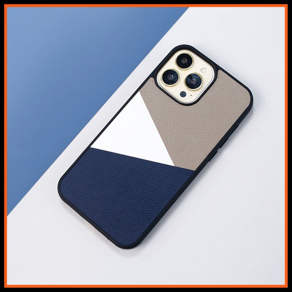 Epsom leather IPhone case for Iphone Mix 3 Color