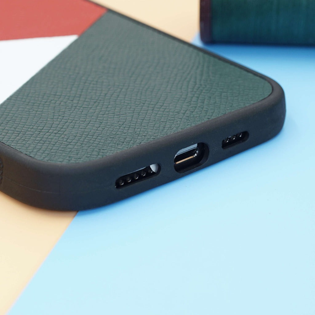 Epsom leather IPhone case for Iphone Mix 3 Color