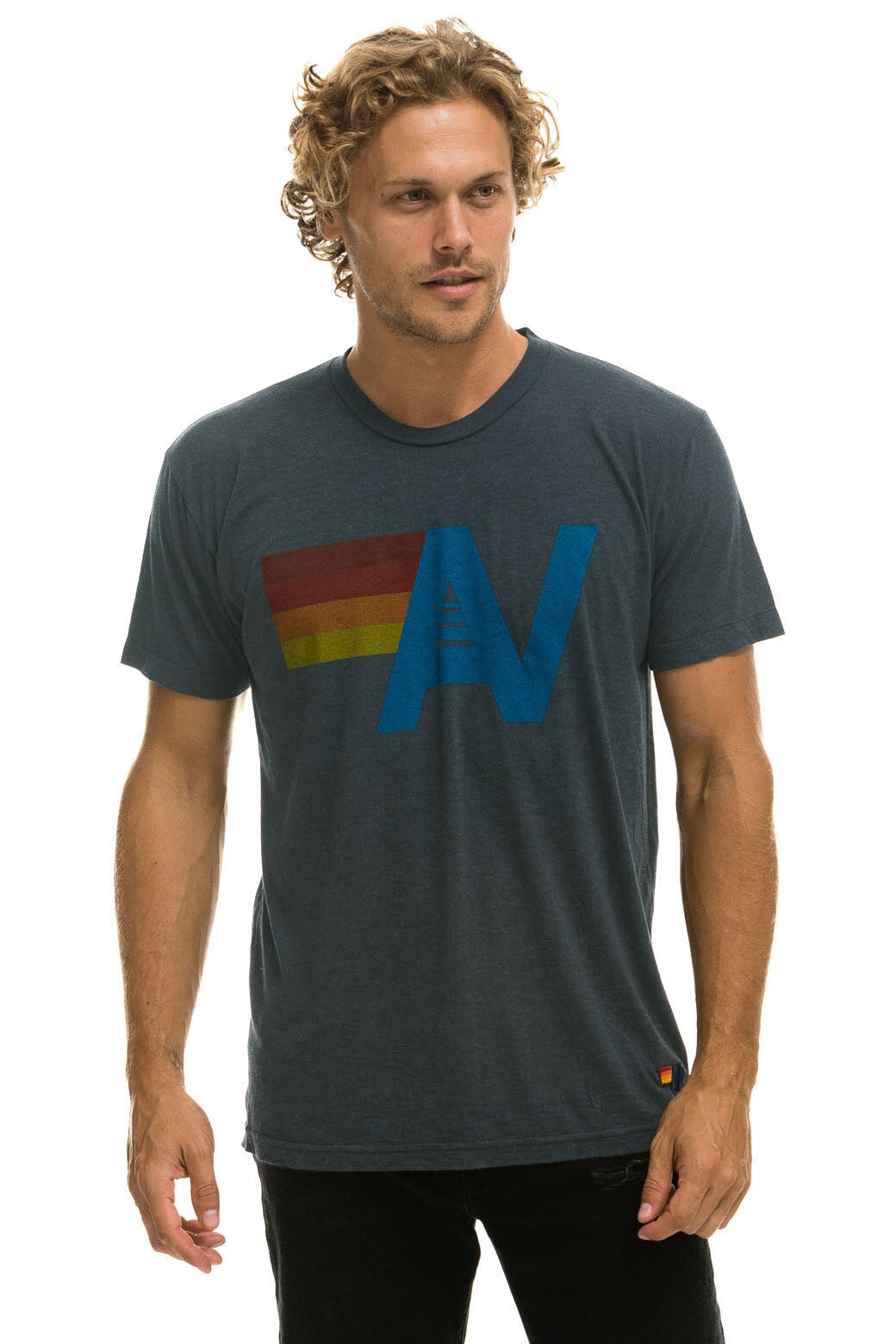 LOGO TEE - VINTAGE CHARCOAL