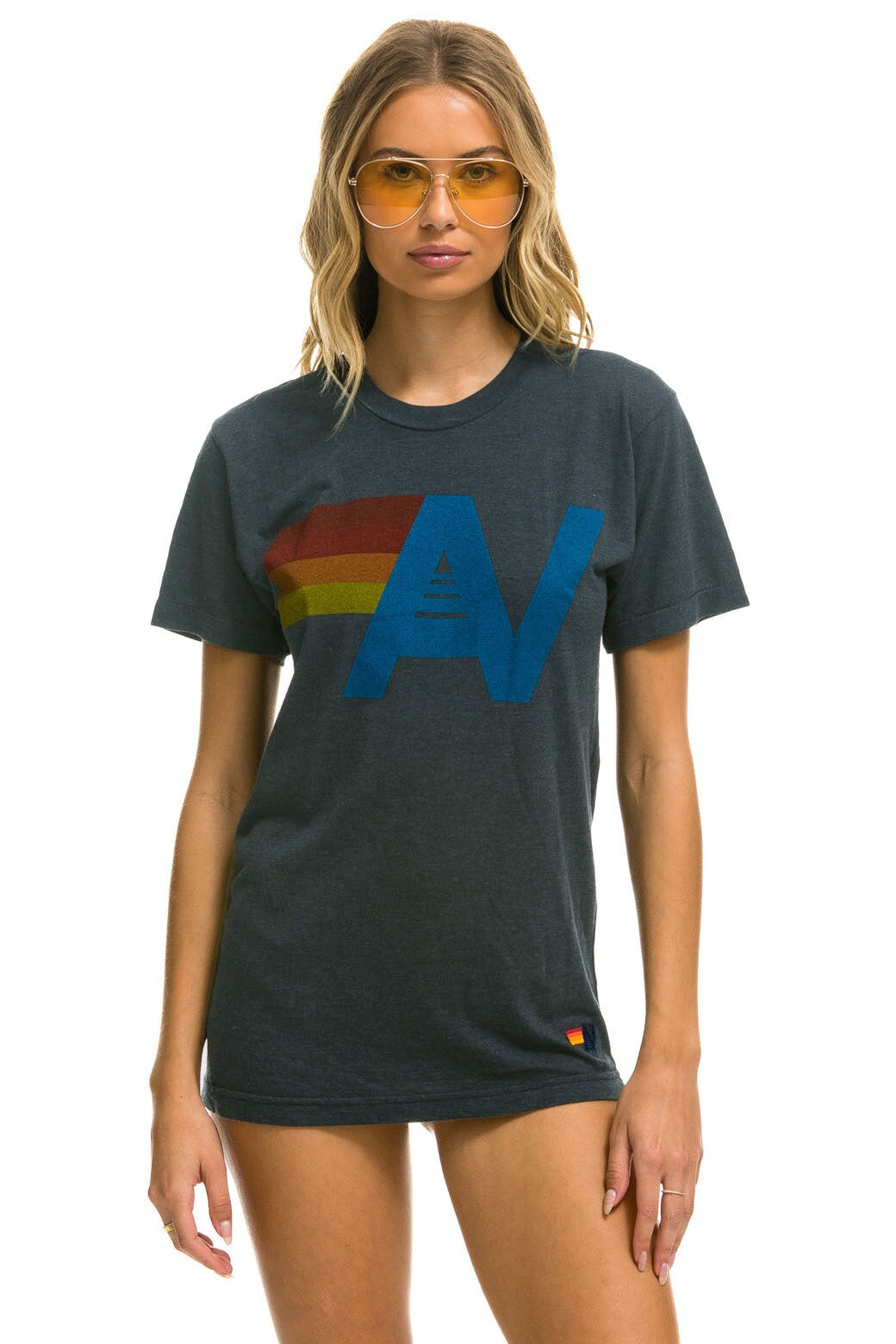 LOGO TEE - VINTAGE CHARCOAL