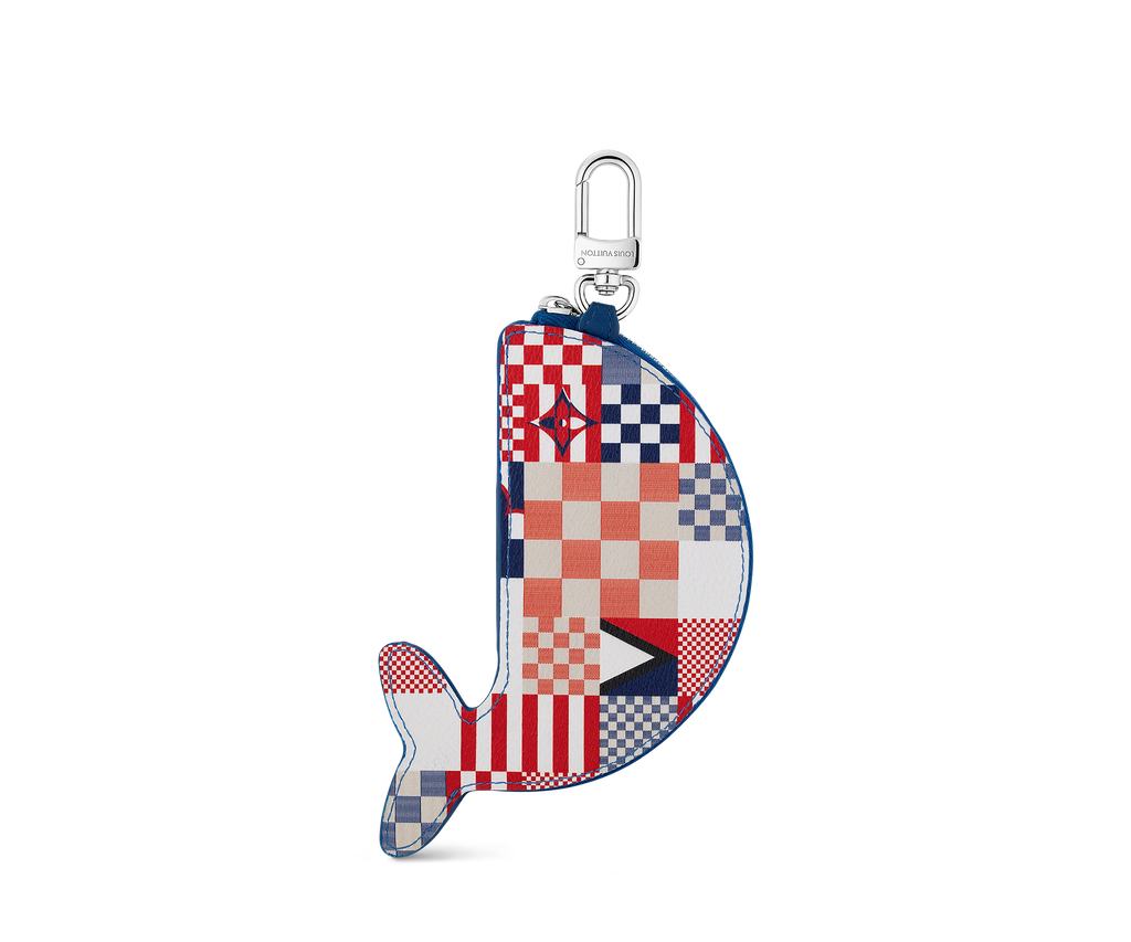 Whale Pouch Bag Charm