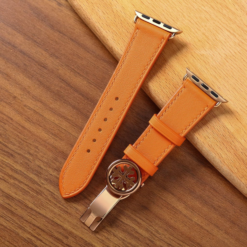 สายนาฬิกา Swift Leather สำหรับ Apple Watch, นาฬิกากลไก