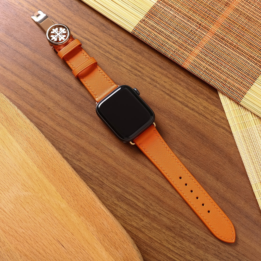 สายนาฬิกา Swift Leather สำหรับ Apple Watch, นาฬิกาไขลาน SW2203