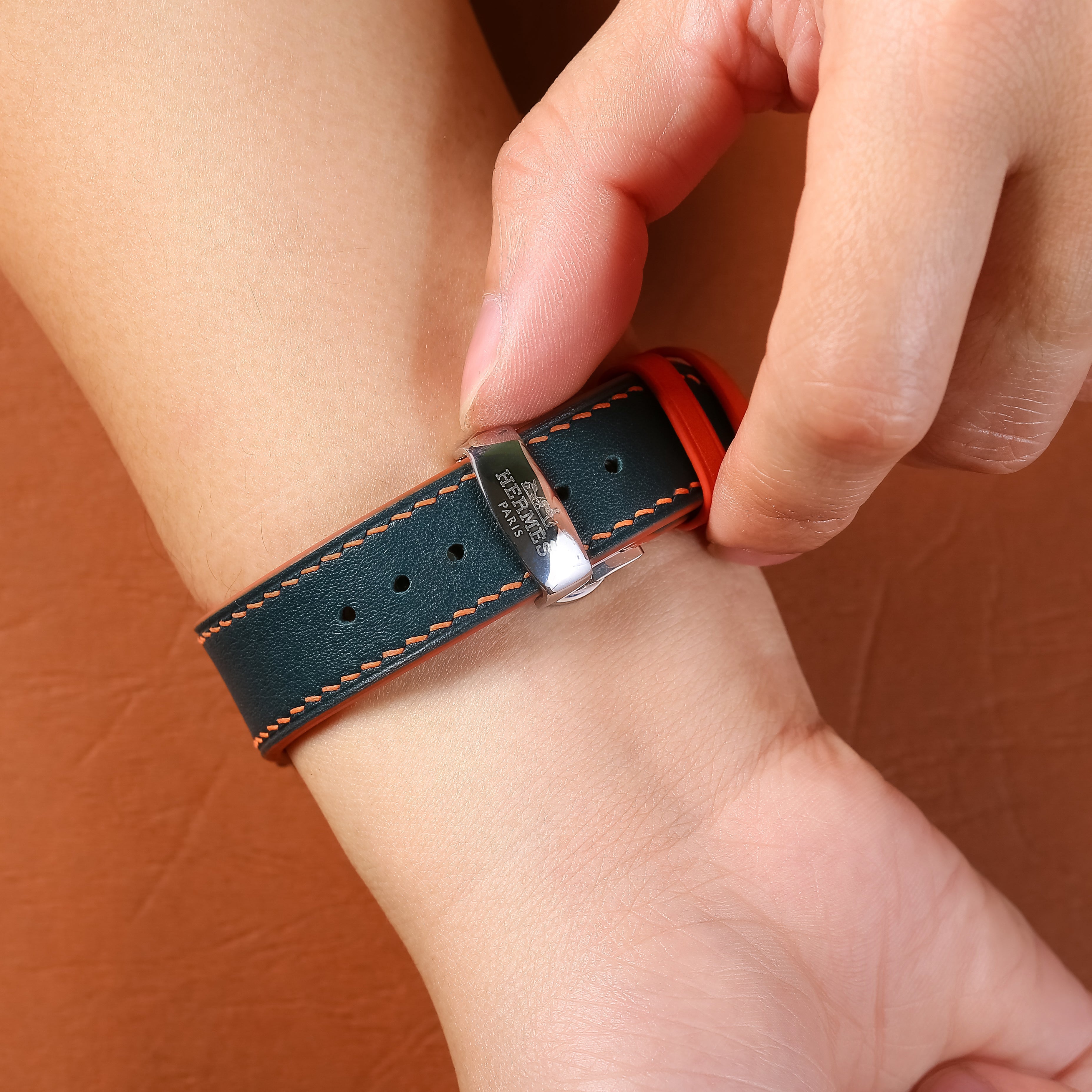 สายนาฬิกาหนัง Swift สำหรับ Apple Watch - คละสี