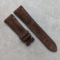 Stitched Suede Strap - Light Brown