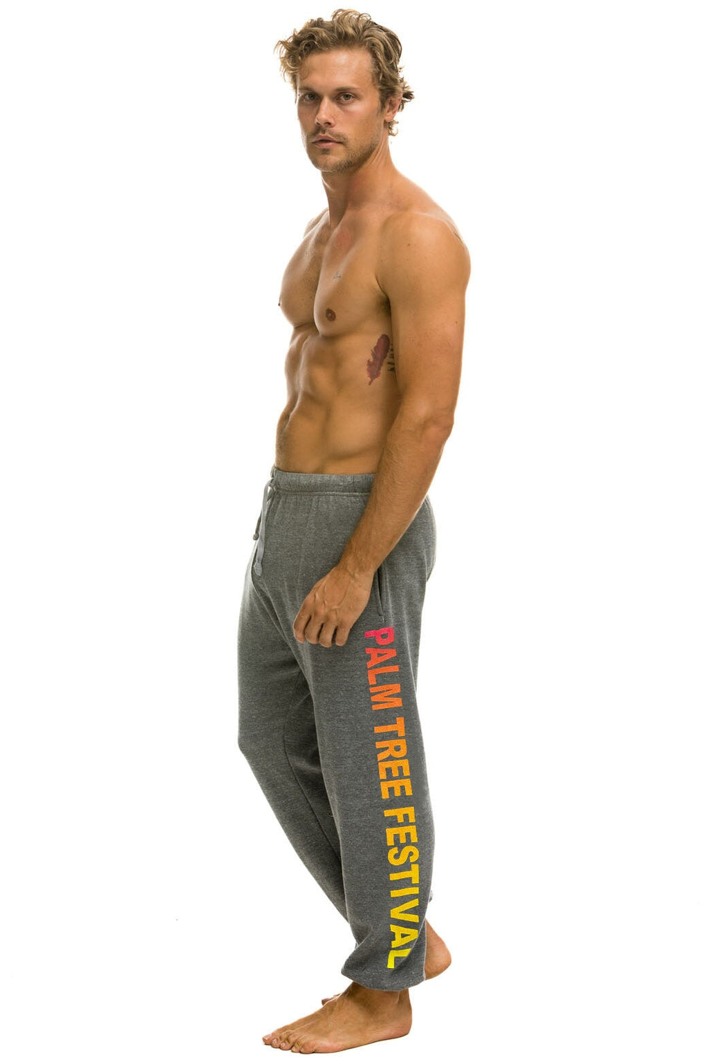 PALM TREE FESTIVAL ASPEN 2024 MENS SWEATPANTS - HEATHER