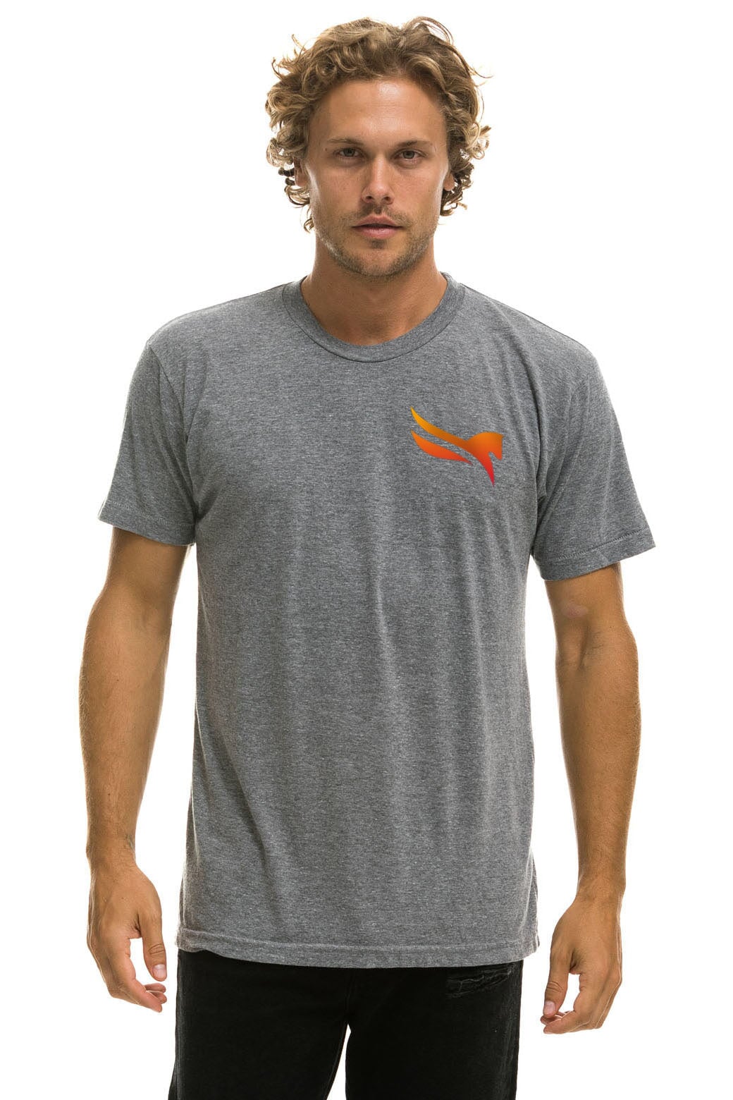 PEGASUS 2024 CREW TEE - HEATHER GREY