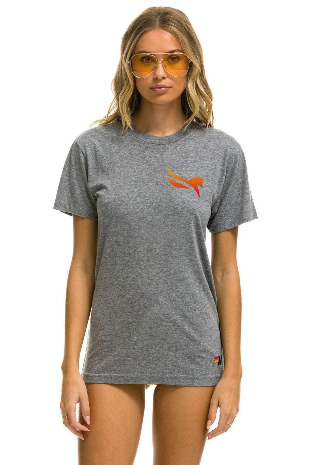 PEGASUS 2024 CREW TEE - HEATHER GREY