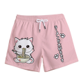 Ramen Neko Swim Trunks
