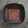 Leather Catch All Tray - Celtic