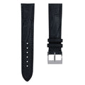 Durbuy Ostrich Leg Handmade Leather Watch Strap - Matt Blue