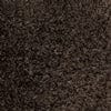 Overton Conceria Opera Suede V-Stitch Watch Strap - Dark Brown