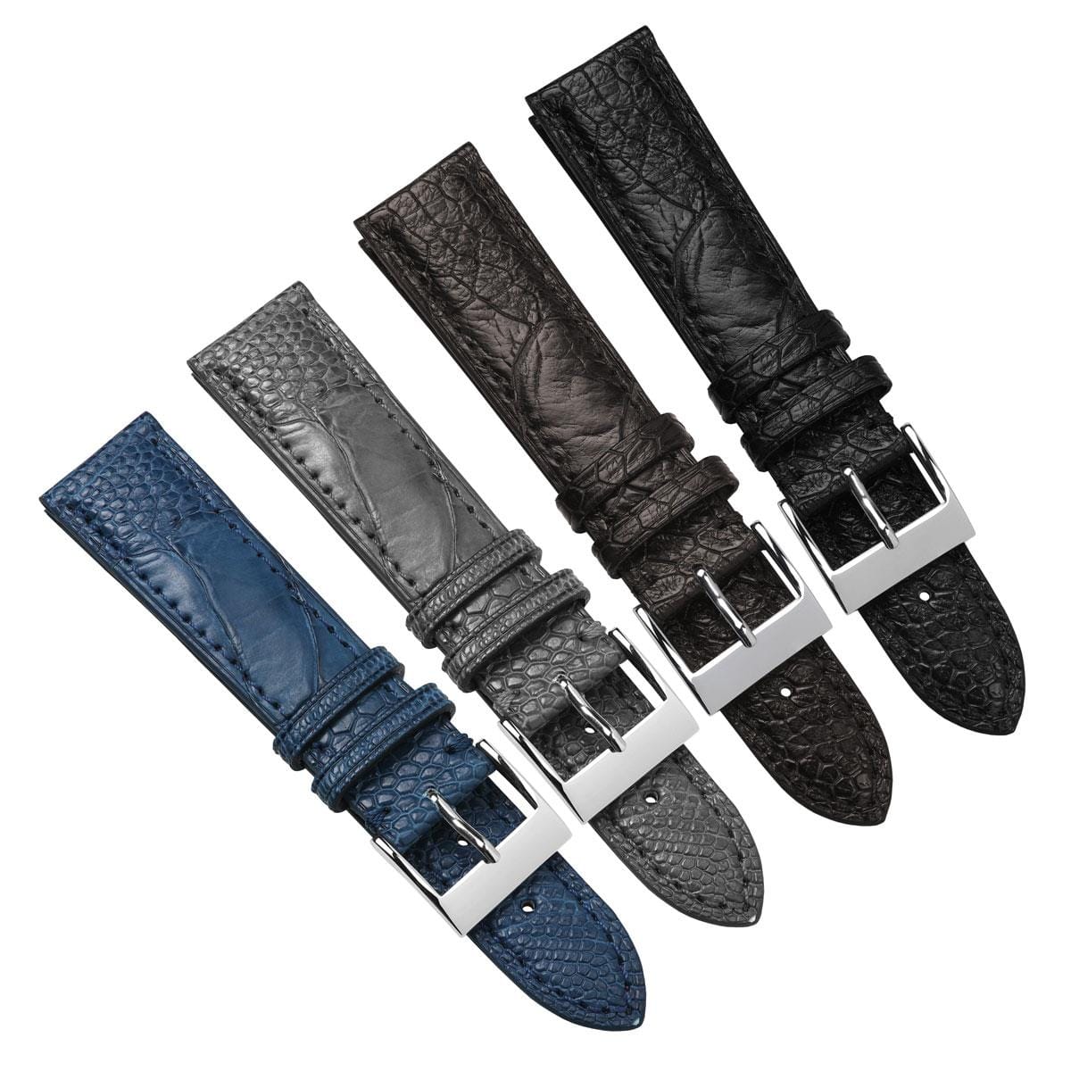 Tremendous Durbuy Ostrich Leg Handmade Leather Watch Strap - Elegant Matched Cognac Tone